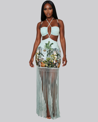 Eden Fringe Dress