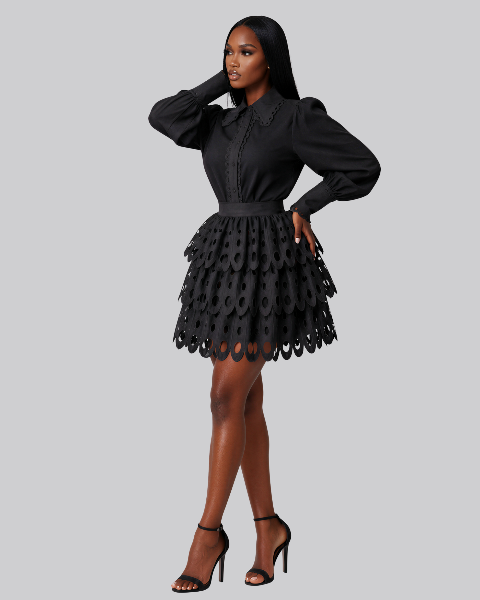 The Noiré Skirt Set