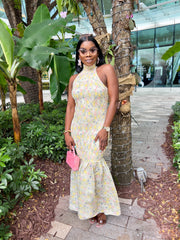 Sophina Floral Smocked Maxi Dress