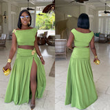 Celestia Two Piece Skirt Set