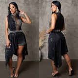 Midnight Starlight Romper