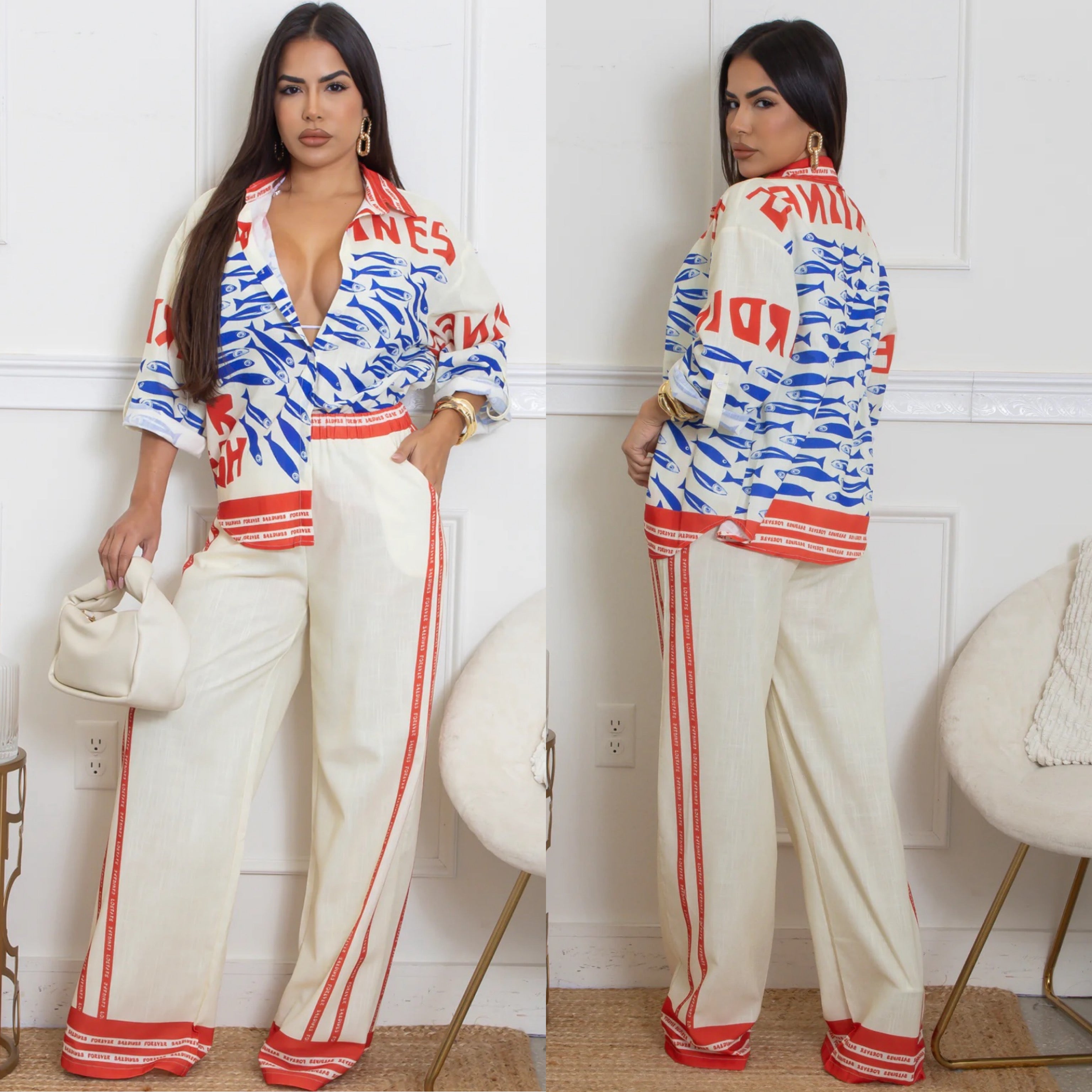 Coralyn Luxe Printed Set