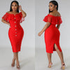Scarlet Romance Midi Dress