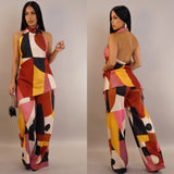 Raya Abstract Pants Set