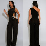 Noir Desire Black Jumpsuit