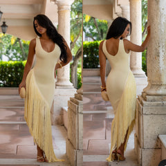 Sandria Fringe Dress