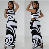 Zania Cutout Maxi Dress