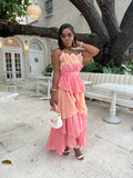 Sunset Tierred Maxi Dress