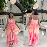 Sunset Tierred Maxi Dress
