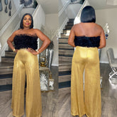 Adella Metallic Pants