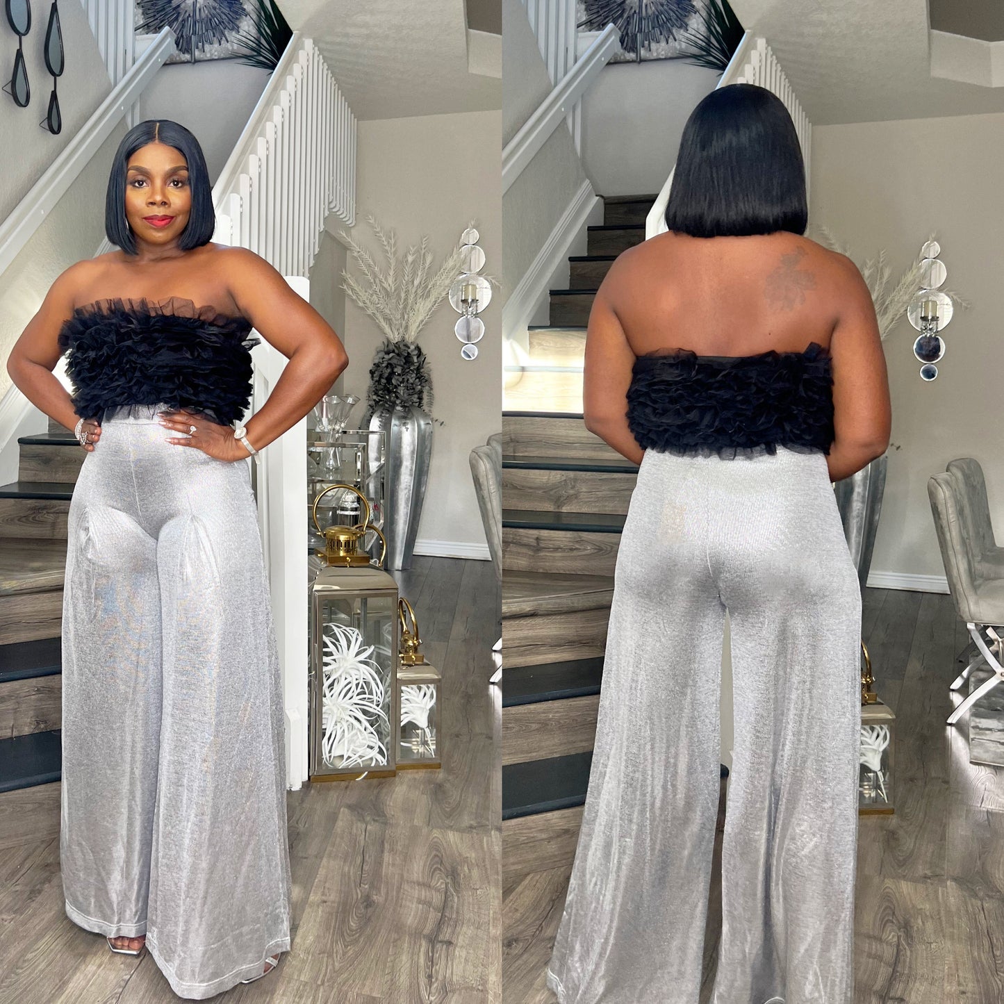 Adella Metallic Pants