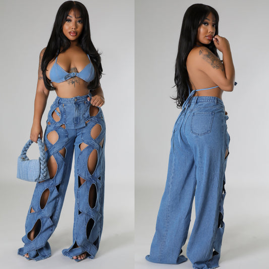 Alexia Denim Pants
