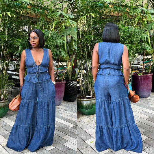 Hayley Denim Set