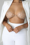 Irena Rhinestone Bralette