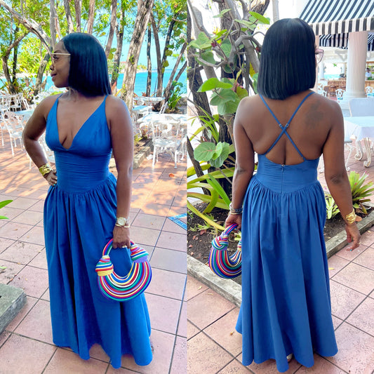 The Gorgeous Persian Blue Maxi Dress: Your Wardrobe Essential