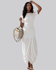 Liora Draped Dress