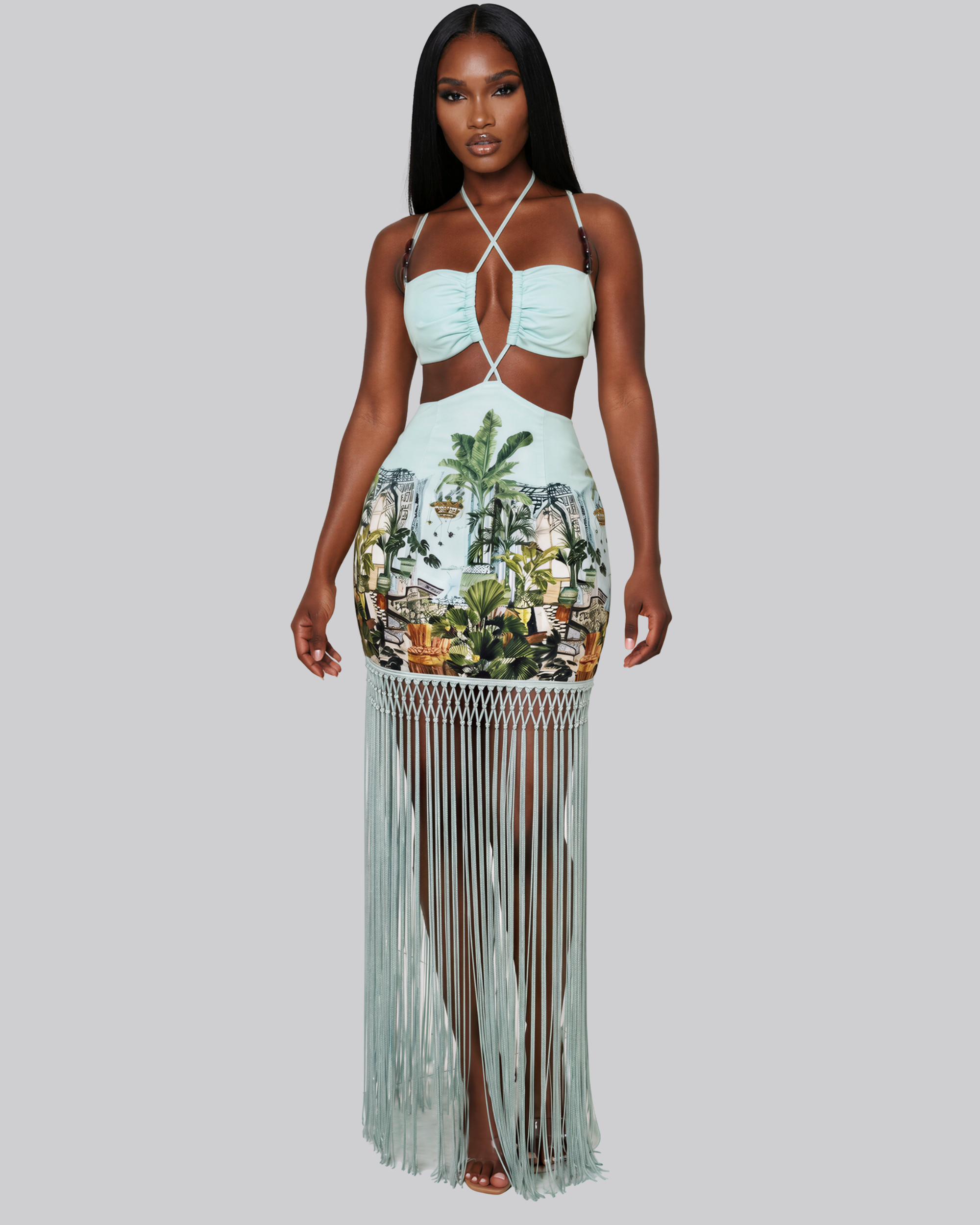 Eden Fringe Dress