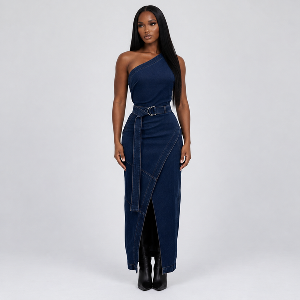 Marvelle Denim Dress