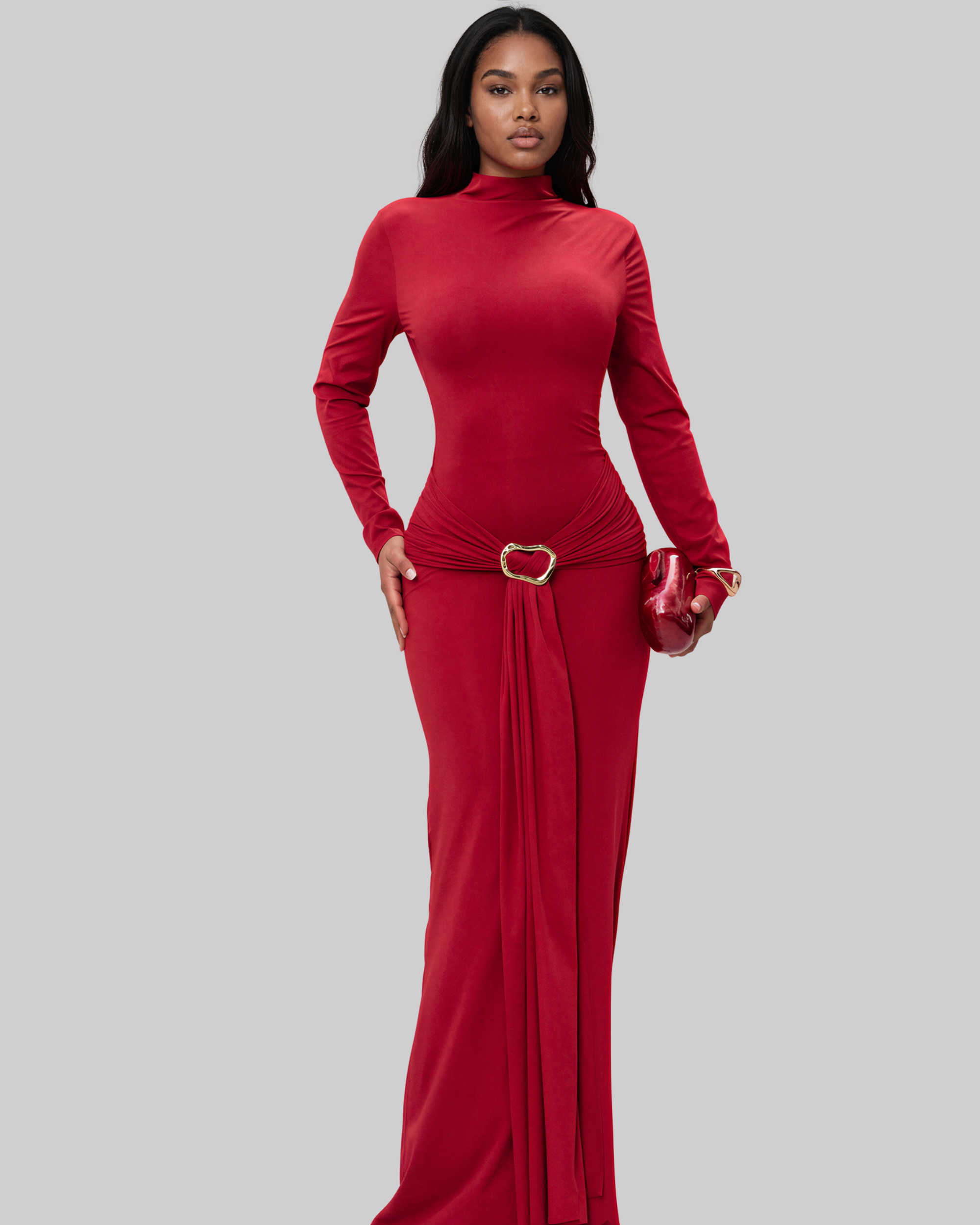 Sade Backless Maxi Gown