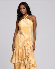 Serenita Ruffle Maxi