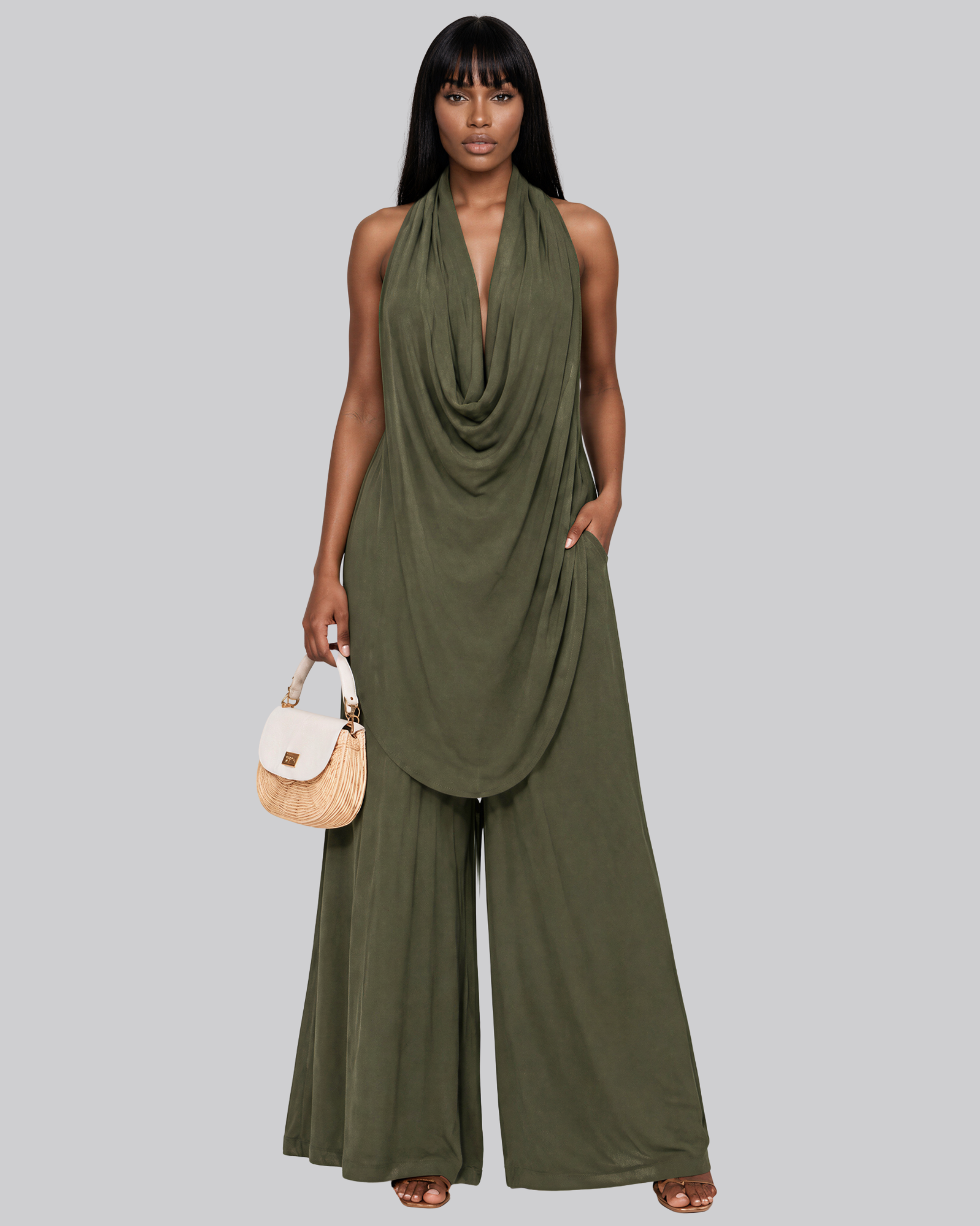 Olivienne Pants Set