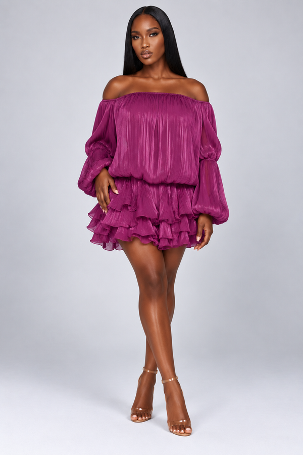 Simone Ruffle Dress