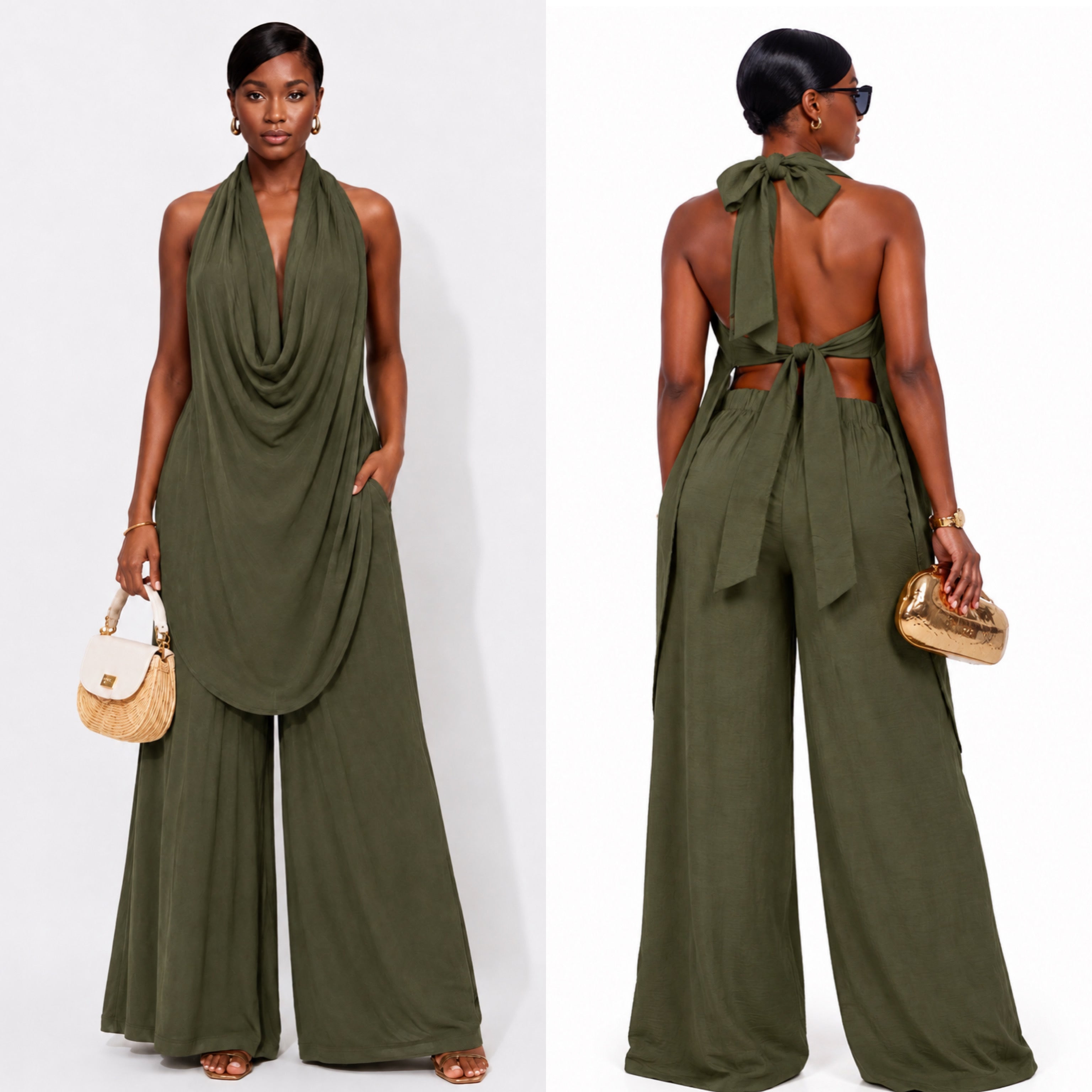 Olivienne Pants Set