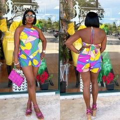 Mandra Shorts Set