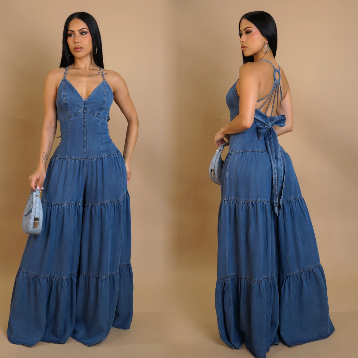 Monroe Denim Jumpsuit