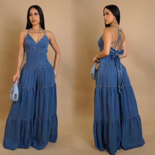 Monroe Denim Jumpsuit