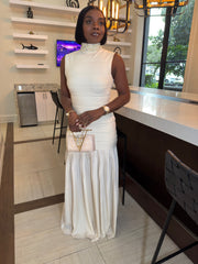 Ivory Empress Luxe Dress