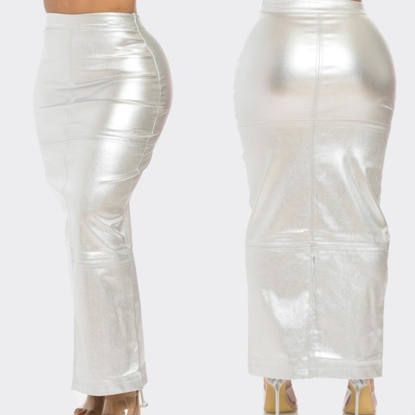 Mila Metallic Skirt