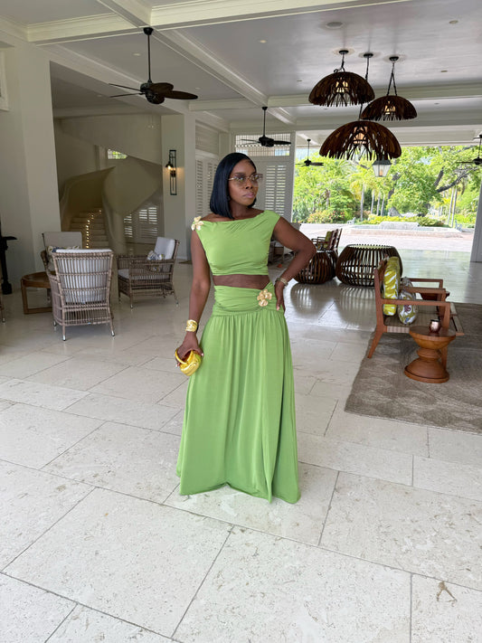 Celestia Two Piece Skirt Set