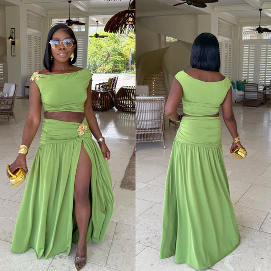 Celestia Two Piece Skirt Set