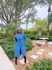 Jamille Denim Trench Coat