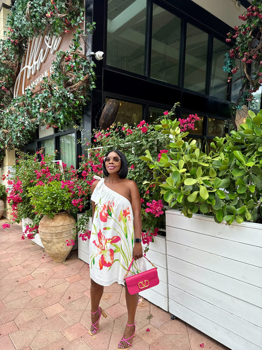 Mariposa One Shoulder Dress