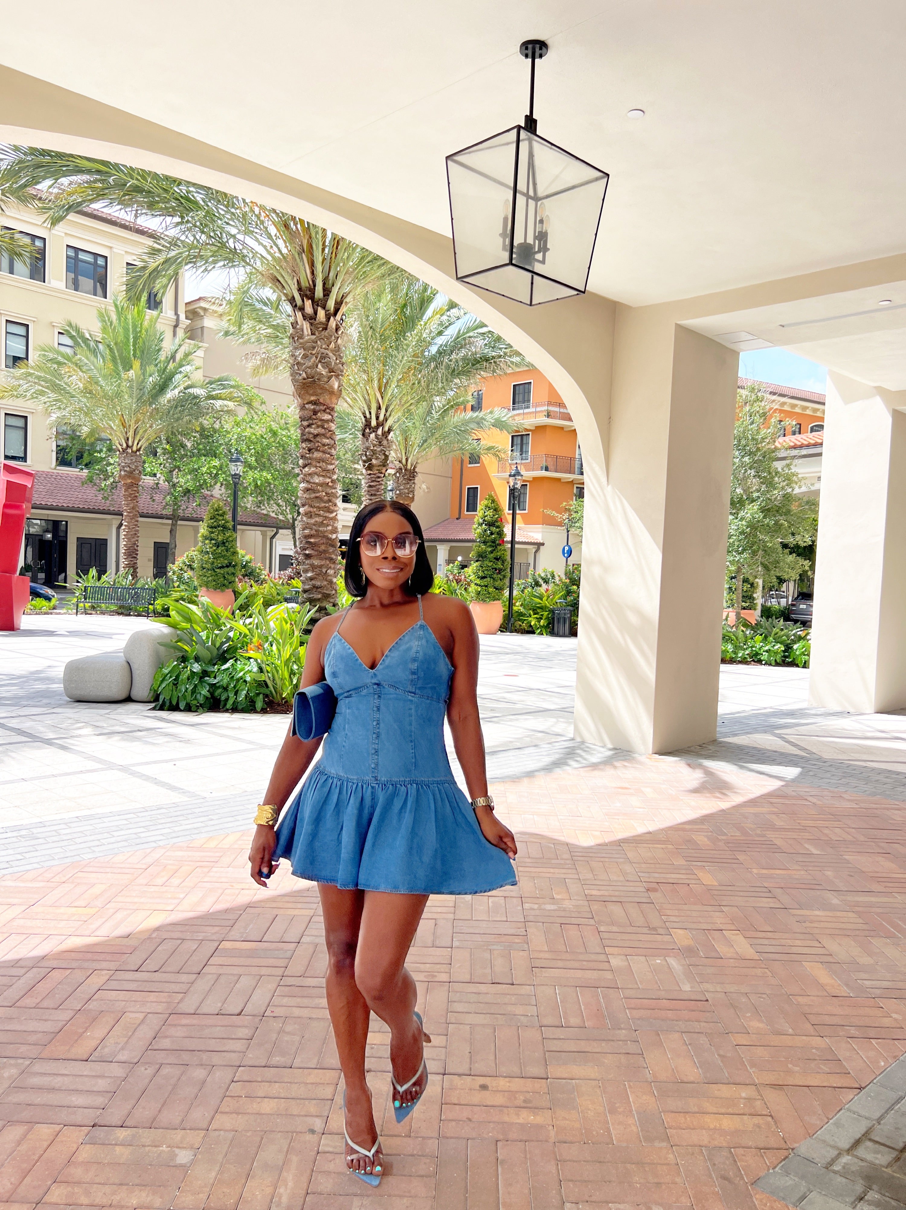 Chantel Denim Romper