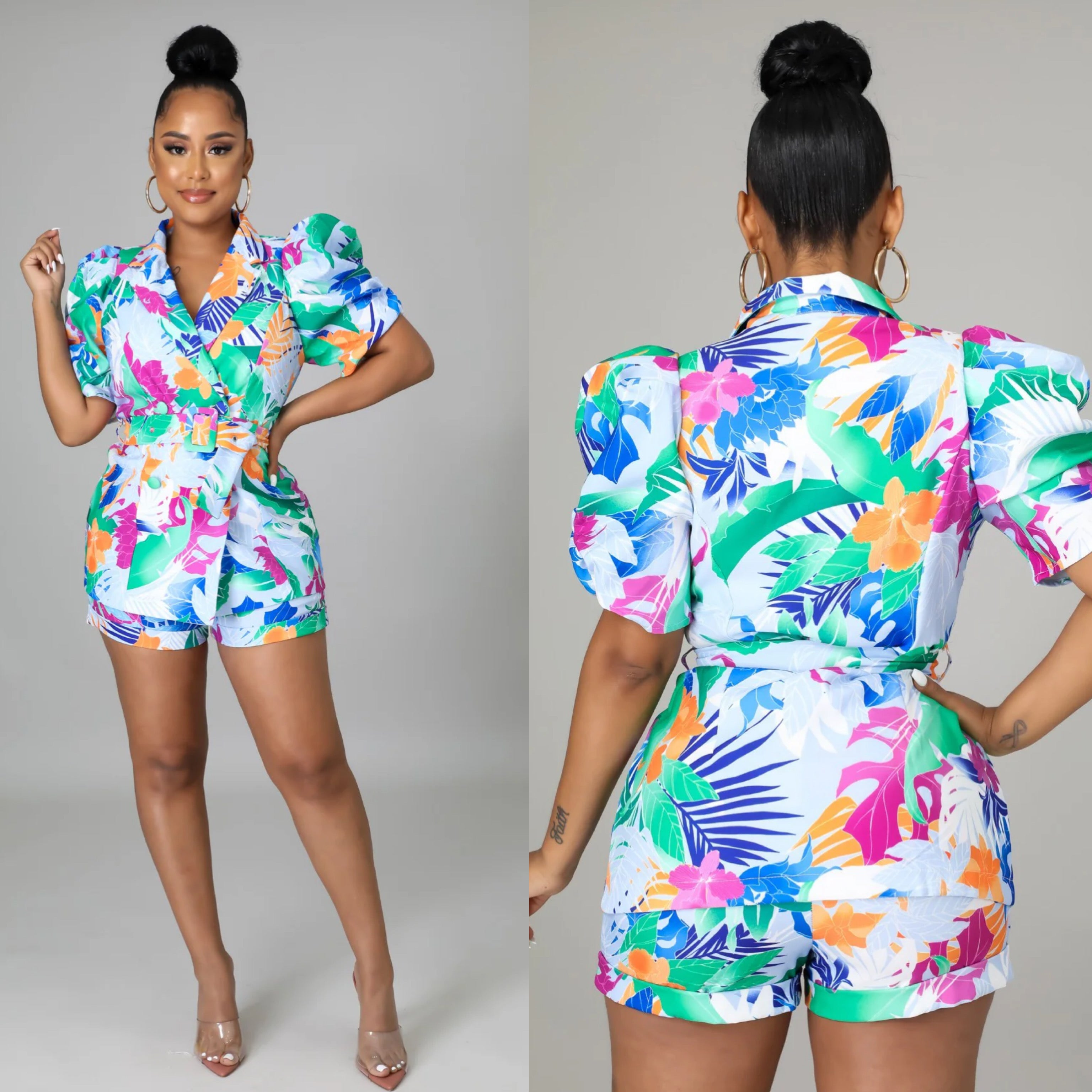 Zenaya Bloom Short Set