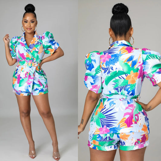 Zenaya Bloom Short Set