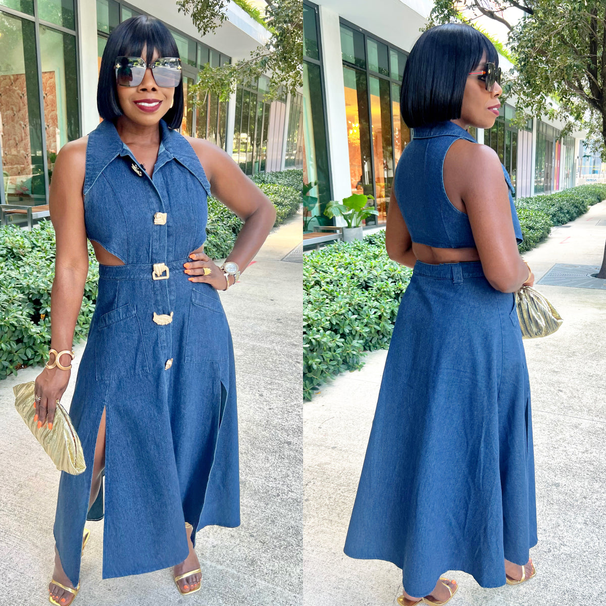 Monica Denim Dress