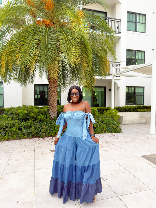 Denia Denim Jumpsuit