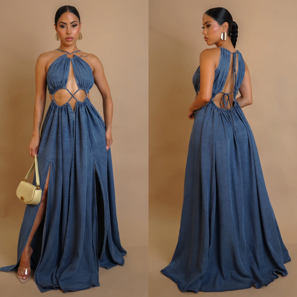 Nyla Denim Dress