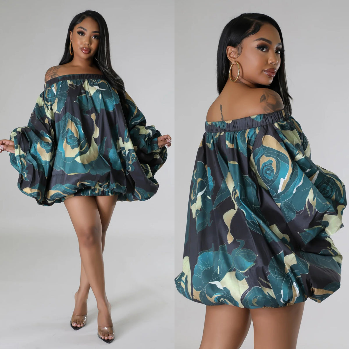 Sharray Mini Bubble Dress