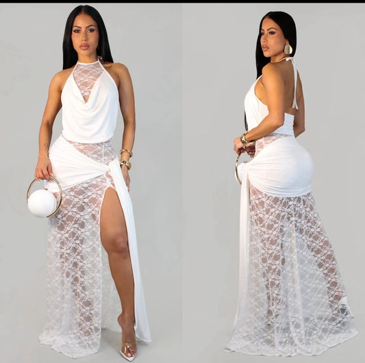 Shanique Lace Maxi Dress