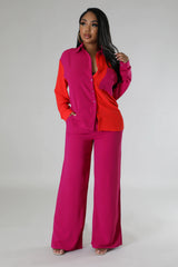 Shamere Pants Set