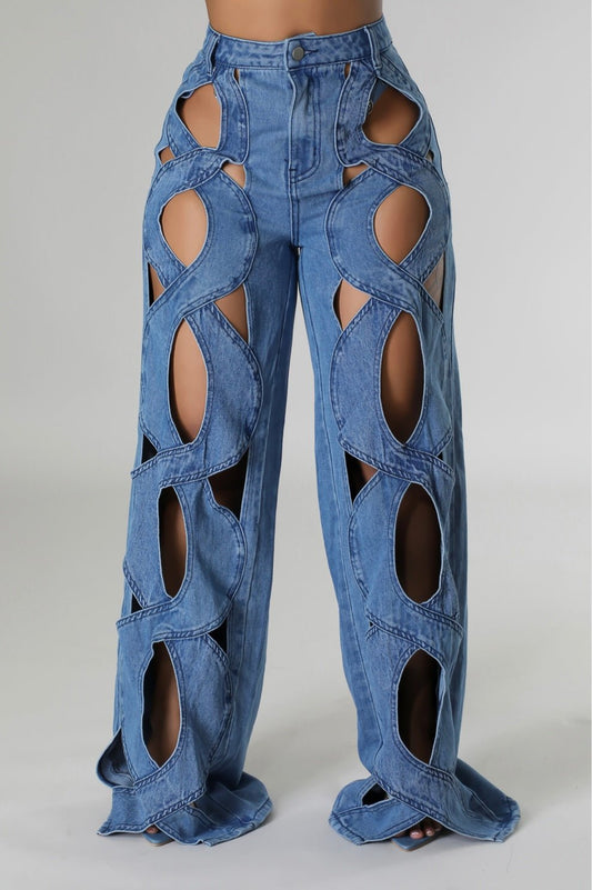 Alexia Denim Pants
