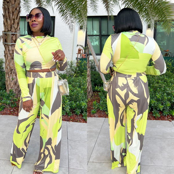 Analese Two Piece Pants Set