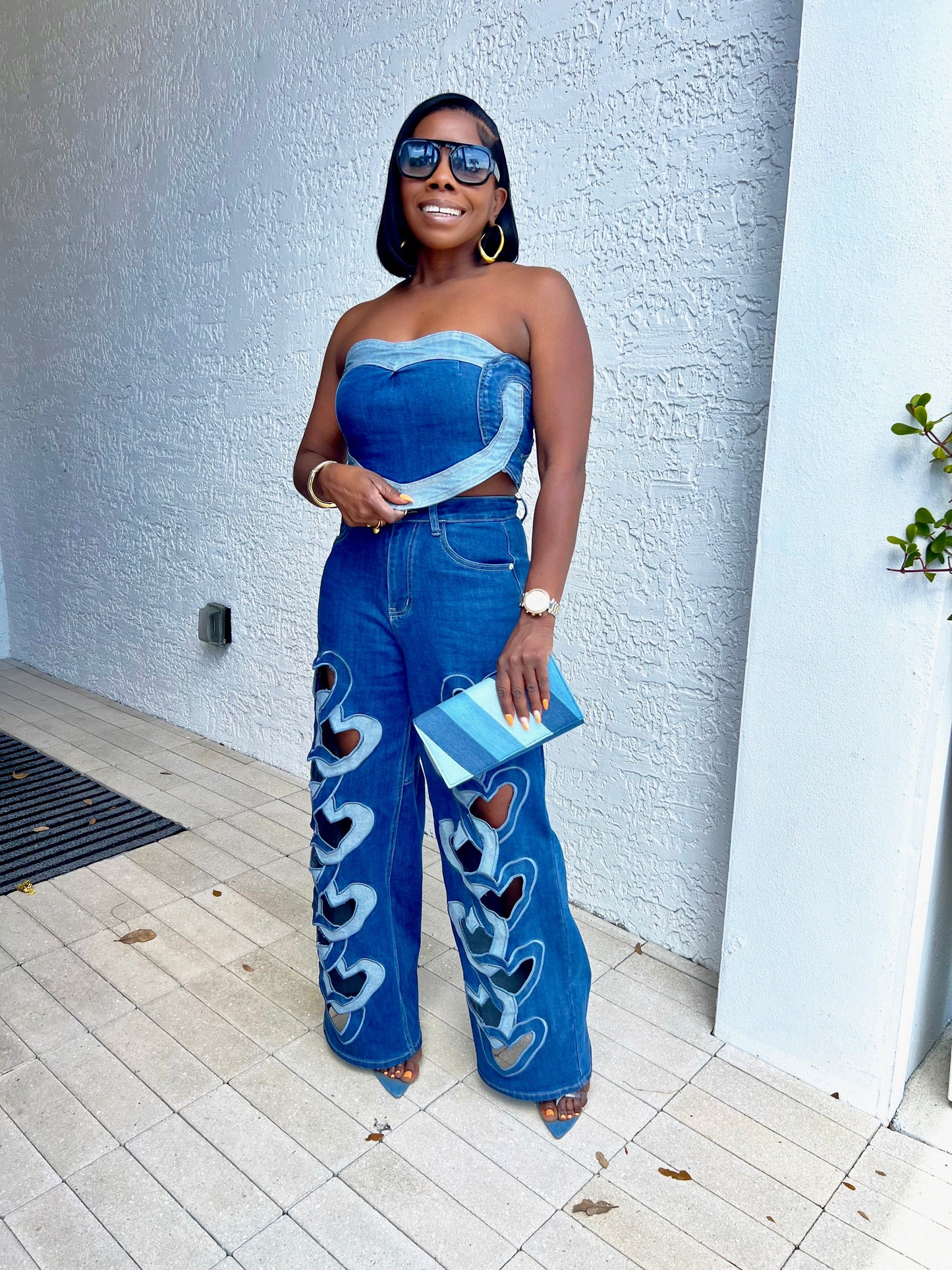 Jenia Denim Set