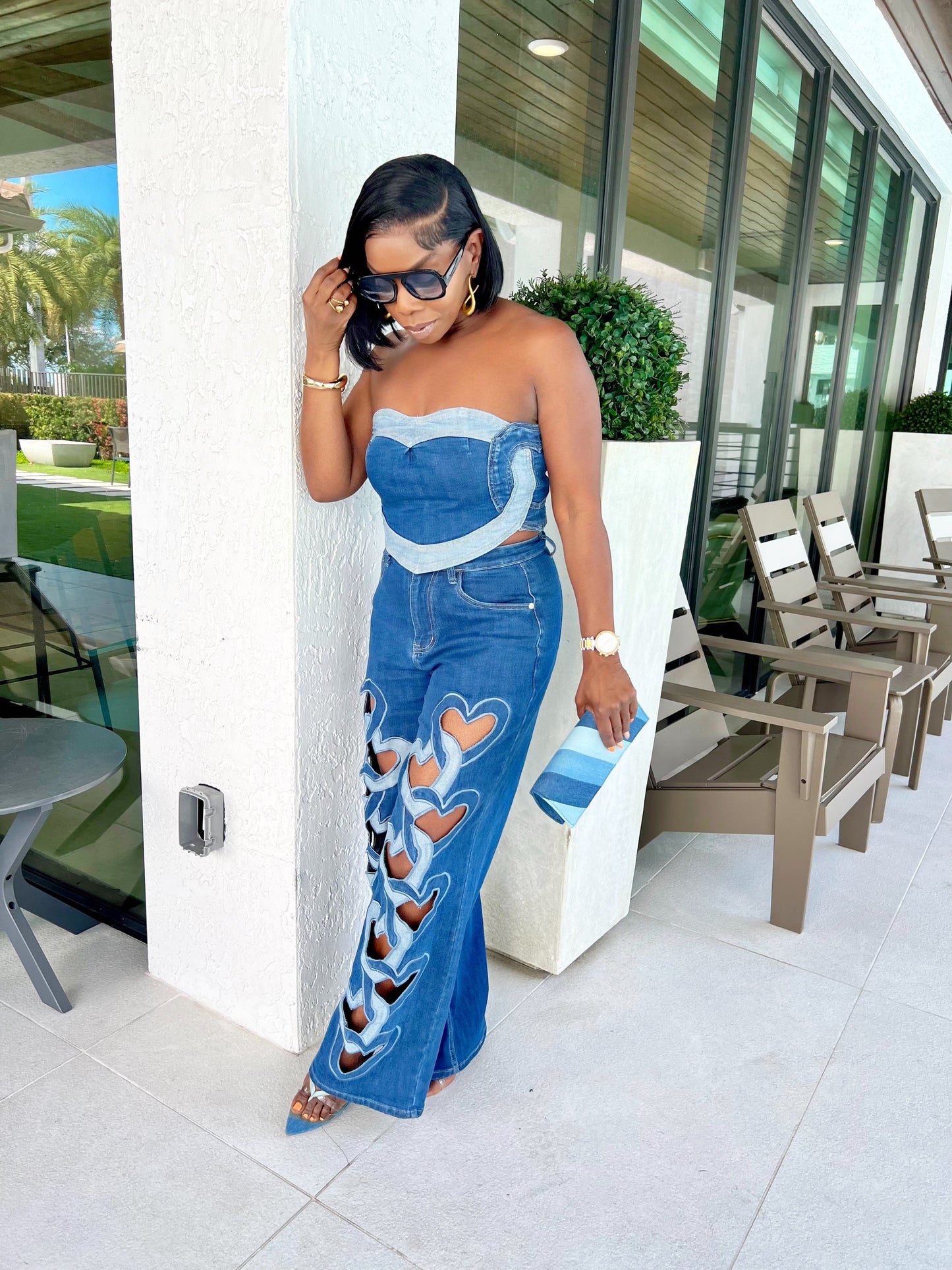 Jenia Denim Set