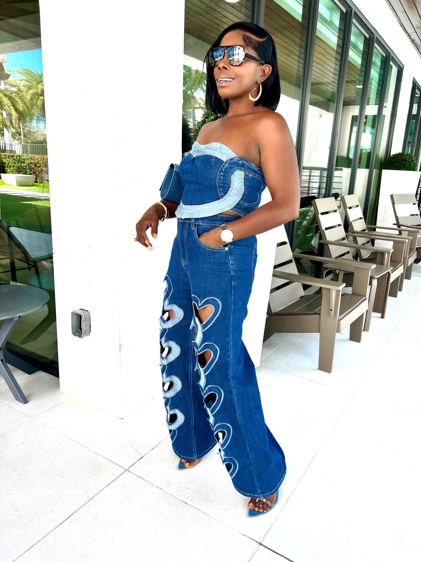 Jenia Denim Set